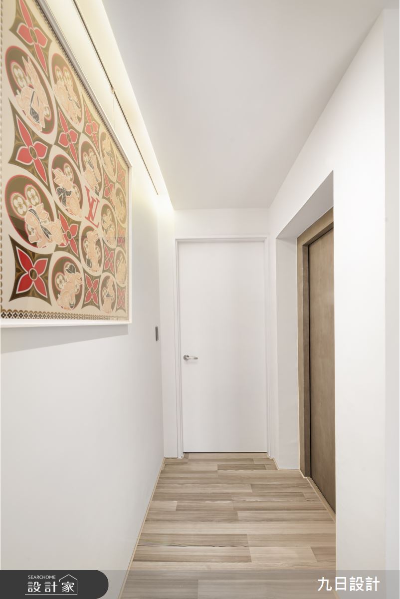 109坪新成屋(5年以下)＿現代美式風走廊案例圖片＿九日室內裝修設計＿九日_91之48