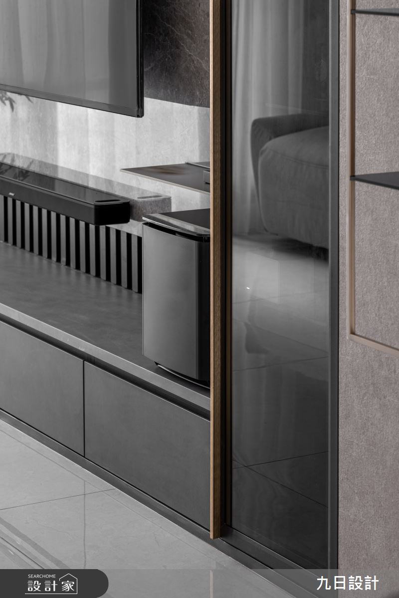 48坪新成屋(5年以下)＿現代風客廳案例圖片＿九日室內裝修設計＿九日_93之9