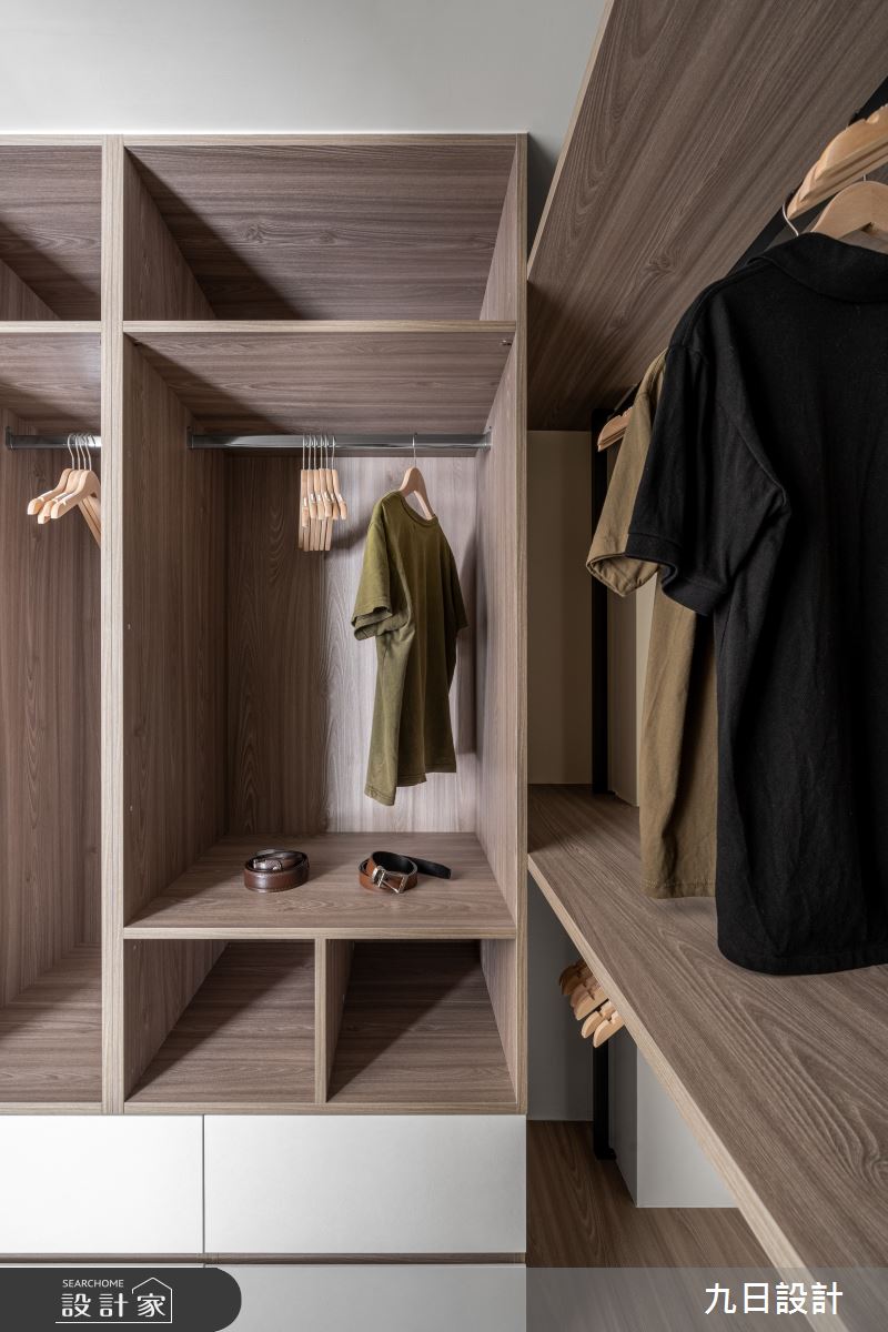 48坪新成屋(5年以下)＿現代風更衣間案例圖片＿九日室內裝修設計＿九日_93之25
