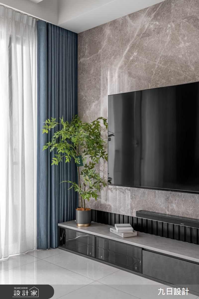 48坪新成屋(5年以下)＿現代風客廳案例圖片＿九日室內裝修設計＿九日_93之4