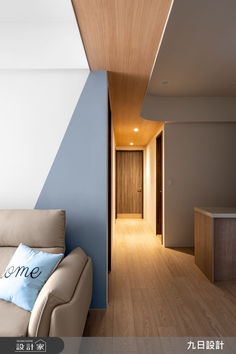 25坪新成屋(5年以下)＿北歐風客廳走廊案例圖片＿九日室內裝修設計＿九日_94之13