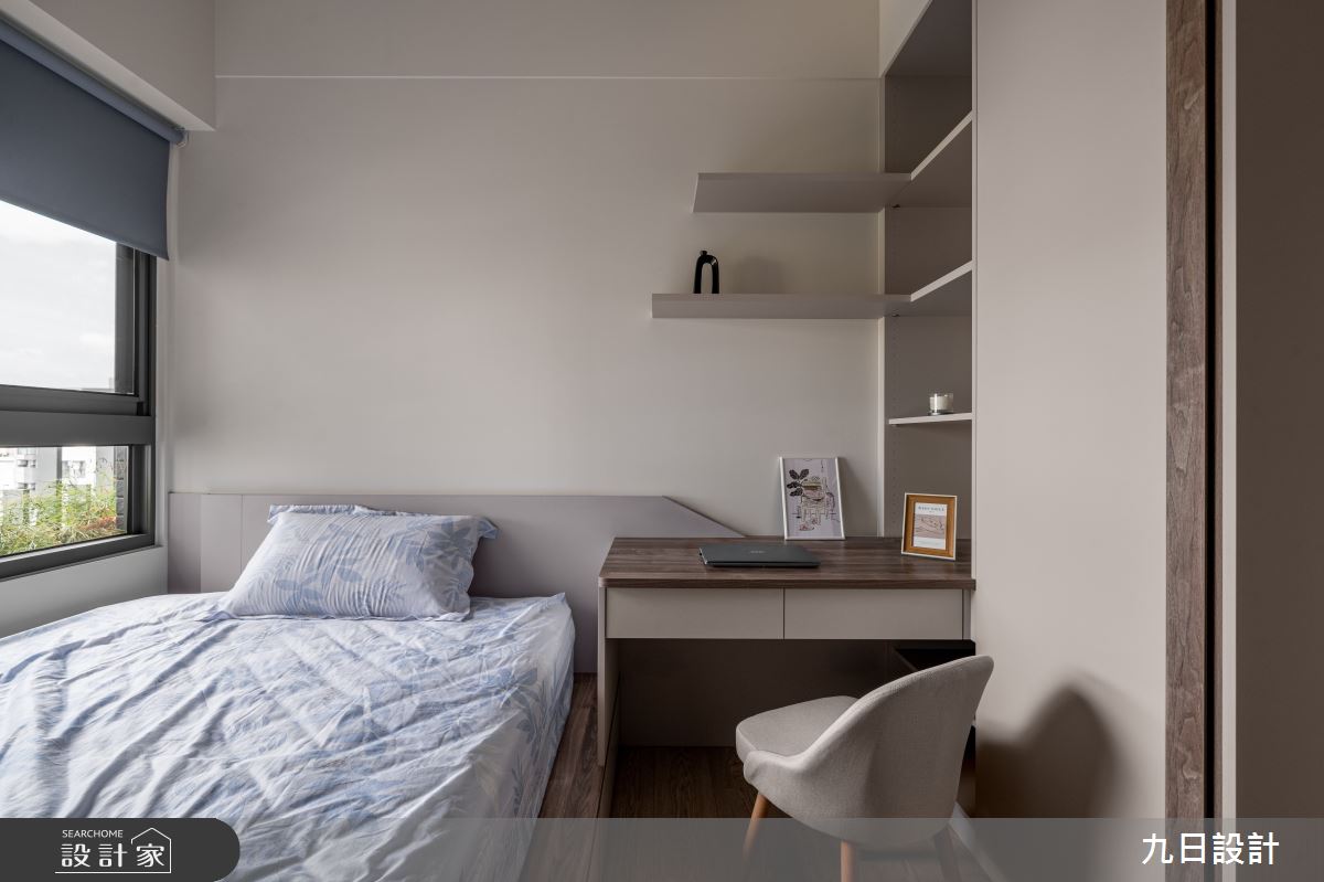 25坪新成屋(5年以下)＿北歐風臥室案例圖片＿九日室內裝修設計＿九日_94之18