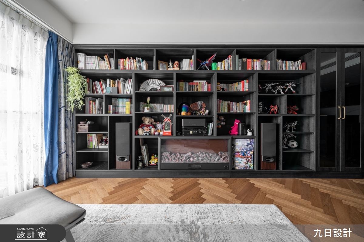 26坪新成屋(5年以下)＿歌德鄉村風客廳案例圖片＿九日室內裝修設計＿九日_95之13