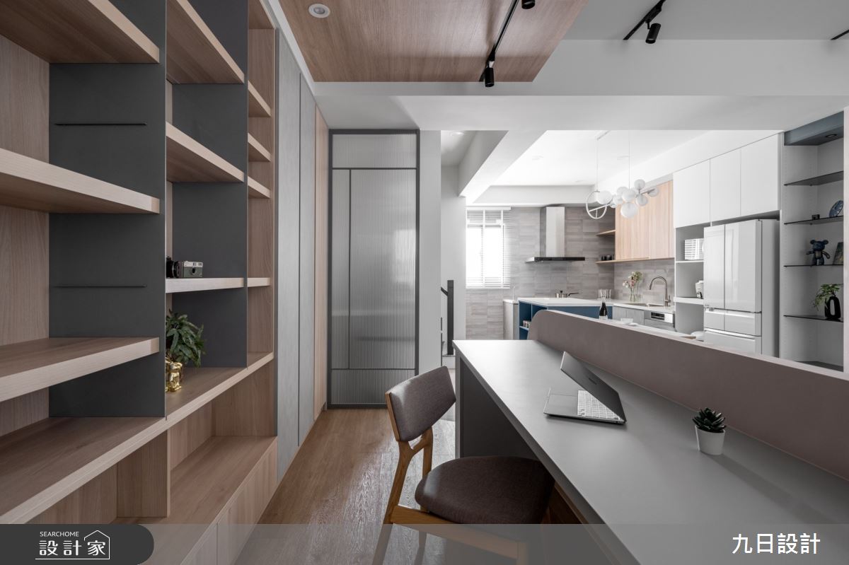 48坪新成屋(5年以下)＿現代風書房案例圖片＿九日室內裝修設計＿九日_96之9