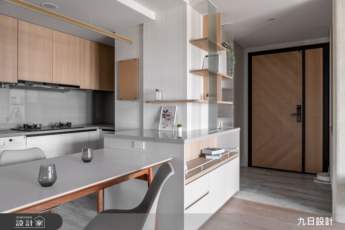 32坪新成屋(5年以下)＿北歐風玄關餐廳廚房案例圖片＿九日室內裝修設計＿九日_97之11