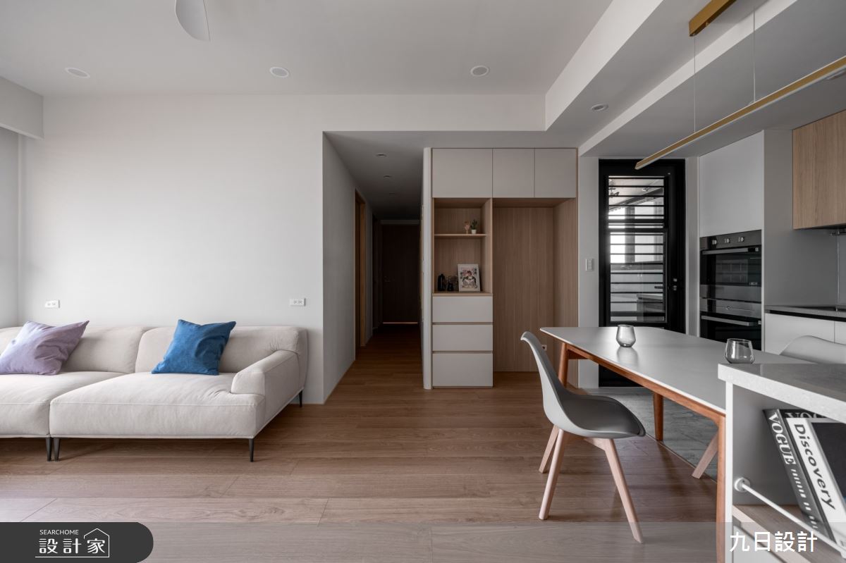 32坪新成屋(5年以下)＿北歐風客廳餐廳案例圖片＿九日室內裝修設計＿九日_97之10