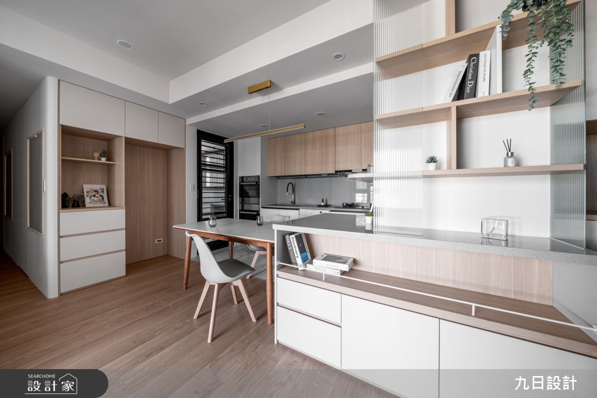 32坪新成屋(5年以下)＿北歐風餐廳廚房案例圖片＿九日室內裝修設計＿九日_97之7