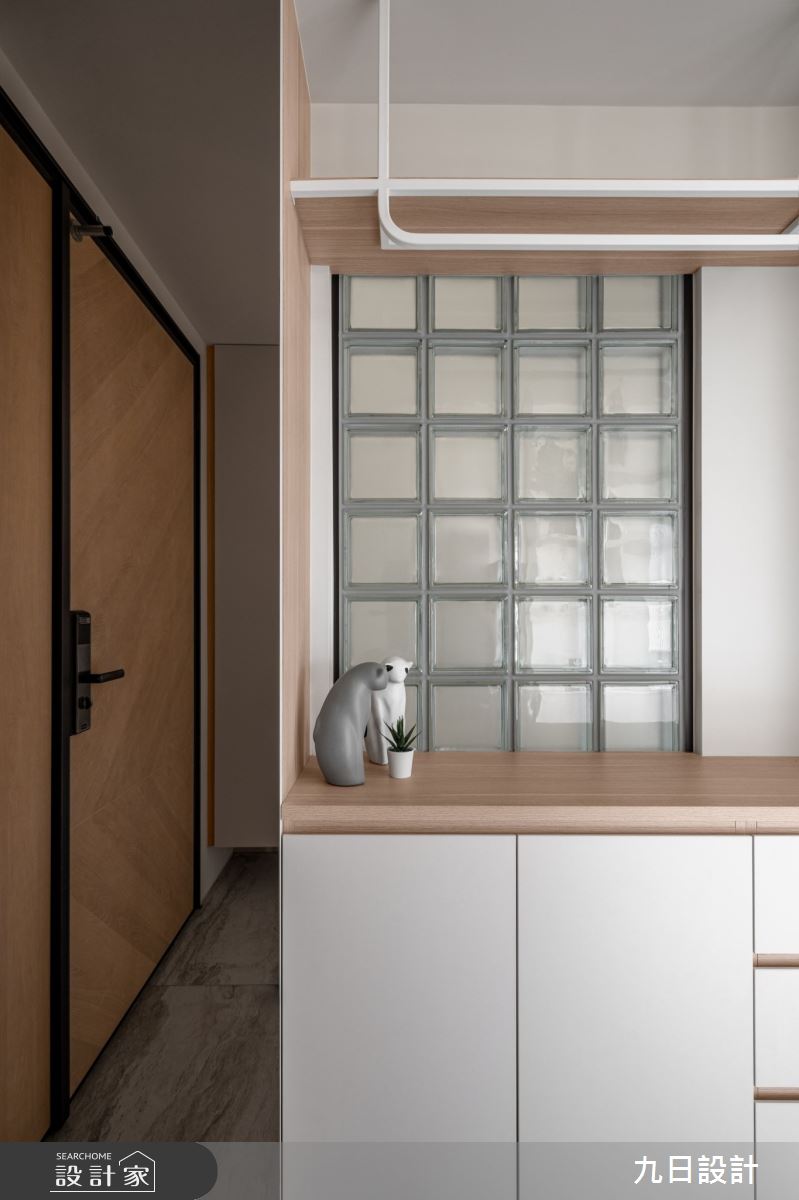 32坪新成屋(5年以下)＿北歐風玄關案例圖片＿九日室內裝修設計＿九日_97之1