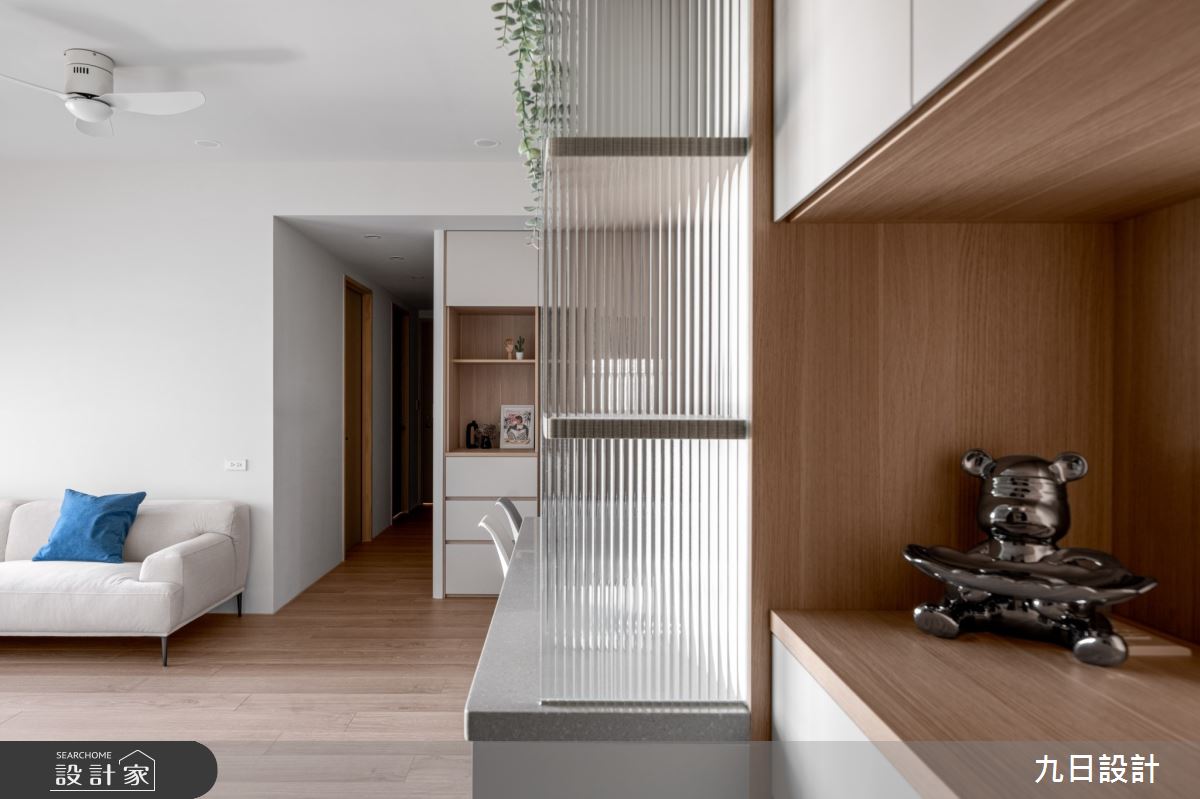 32坪新成屋(5年以下)＿北歐風玄關客廳案例圖片＿九日室內裝修設計＿九日_97之3