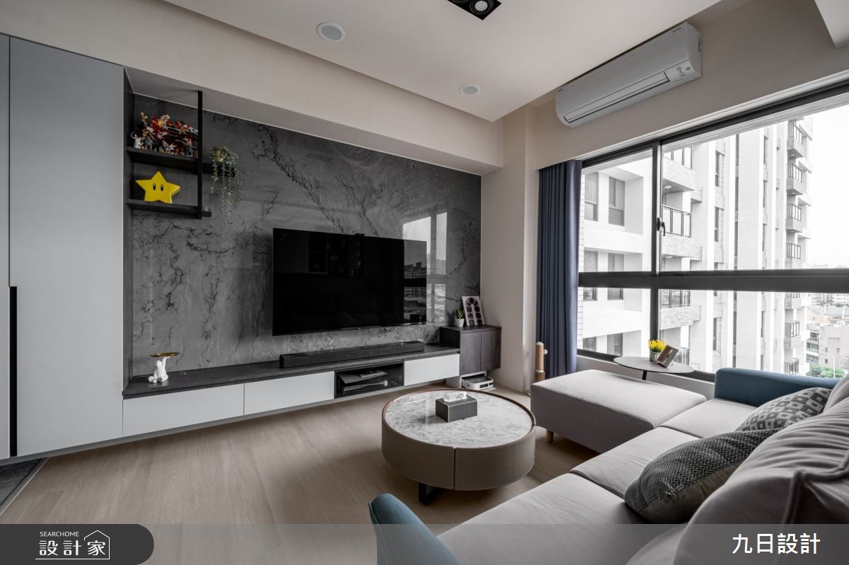 20坪新成屋(5年以下)＿現代風客廳案例圖片＿九日室內裝修設計＿九日_99之7