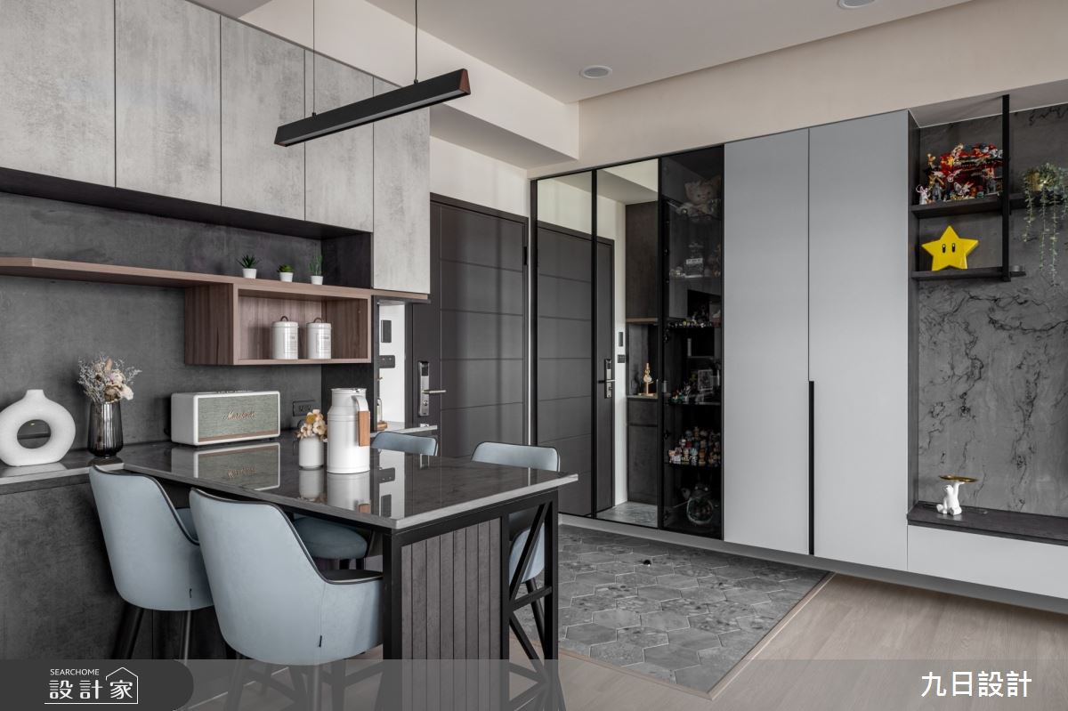 20坪新成屋(5年以下)＿現代風玄關餐廳案例圖片＿九日室內裝修設計＿九日_99之5