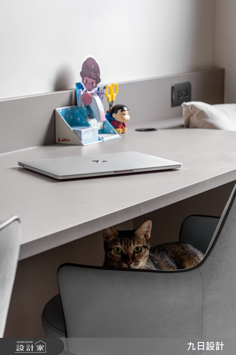 20坪新成屋(5年以下)＿現代風書房案例圖片＿九日室內裝修設計＿九日_99之12