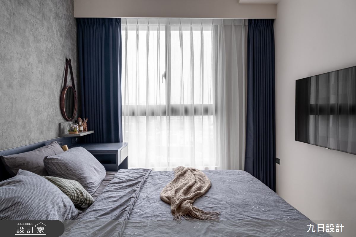 20坪新成屋(5年以下)＿現代風臥室案例圖片＿九日室內裝修設計＿九日_99之19