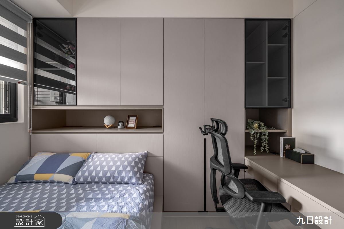 20坪新成屋(5年以下)＿現代風臥室案例圖片＿九日室內裝修設計＿九日_99之22