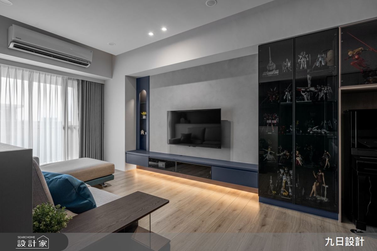25坪新成屋(5年以下)＿現代風客廳案例圖片＿九日室內裝修設計＿九日_100之7
