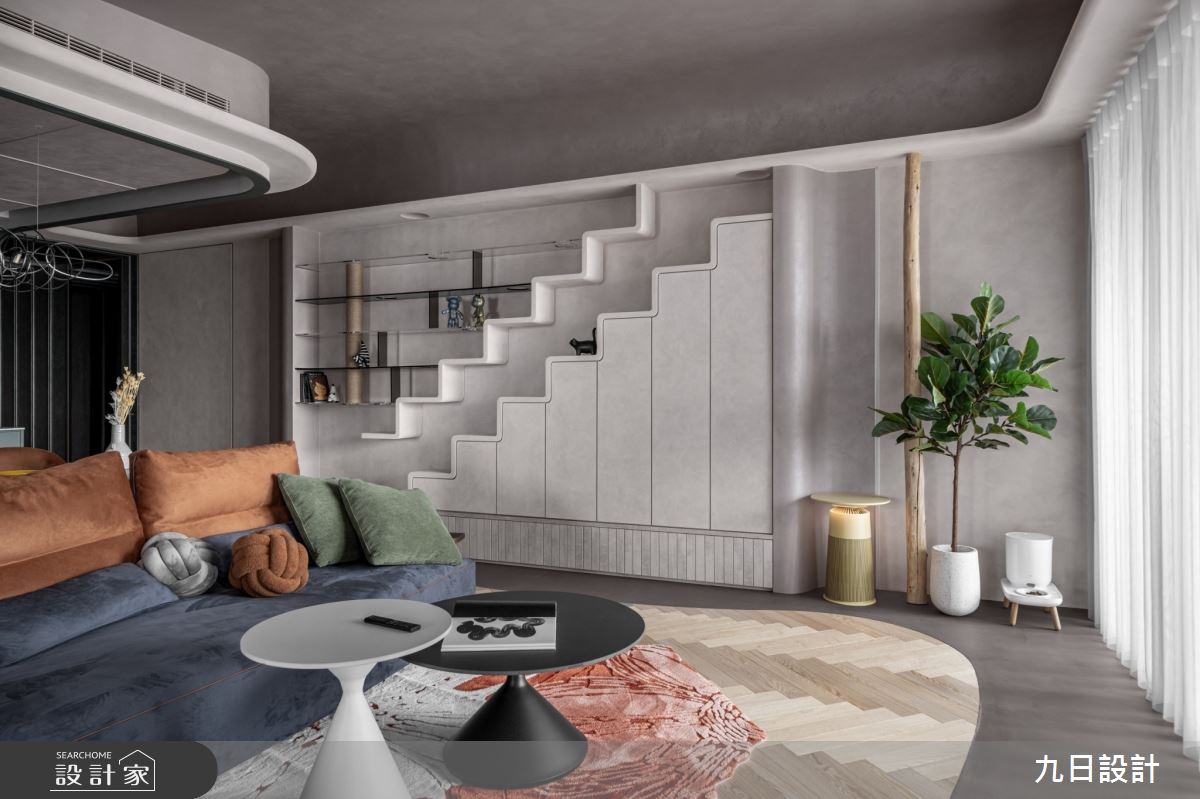 25坪毛胚屋＿混搭風客廳案例圖片＿九日室內裝修設計＿九日_101之19