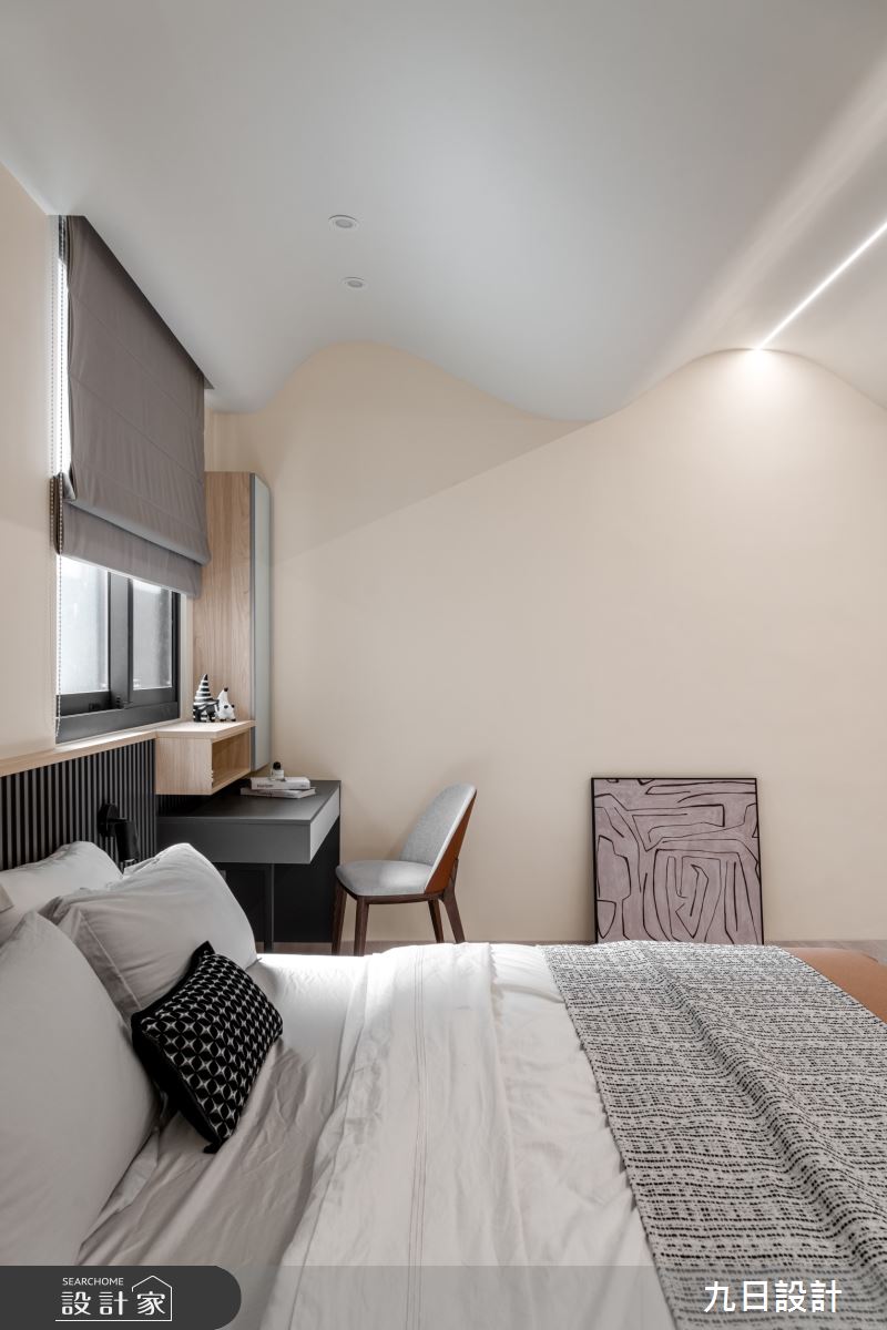 180坪老屋(16~30年)＿現代輕奢風臥室案例圖片＿九日室內裝修設計＿九日_102之15