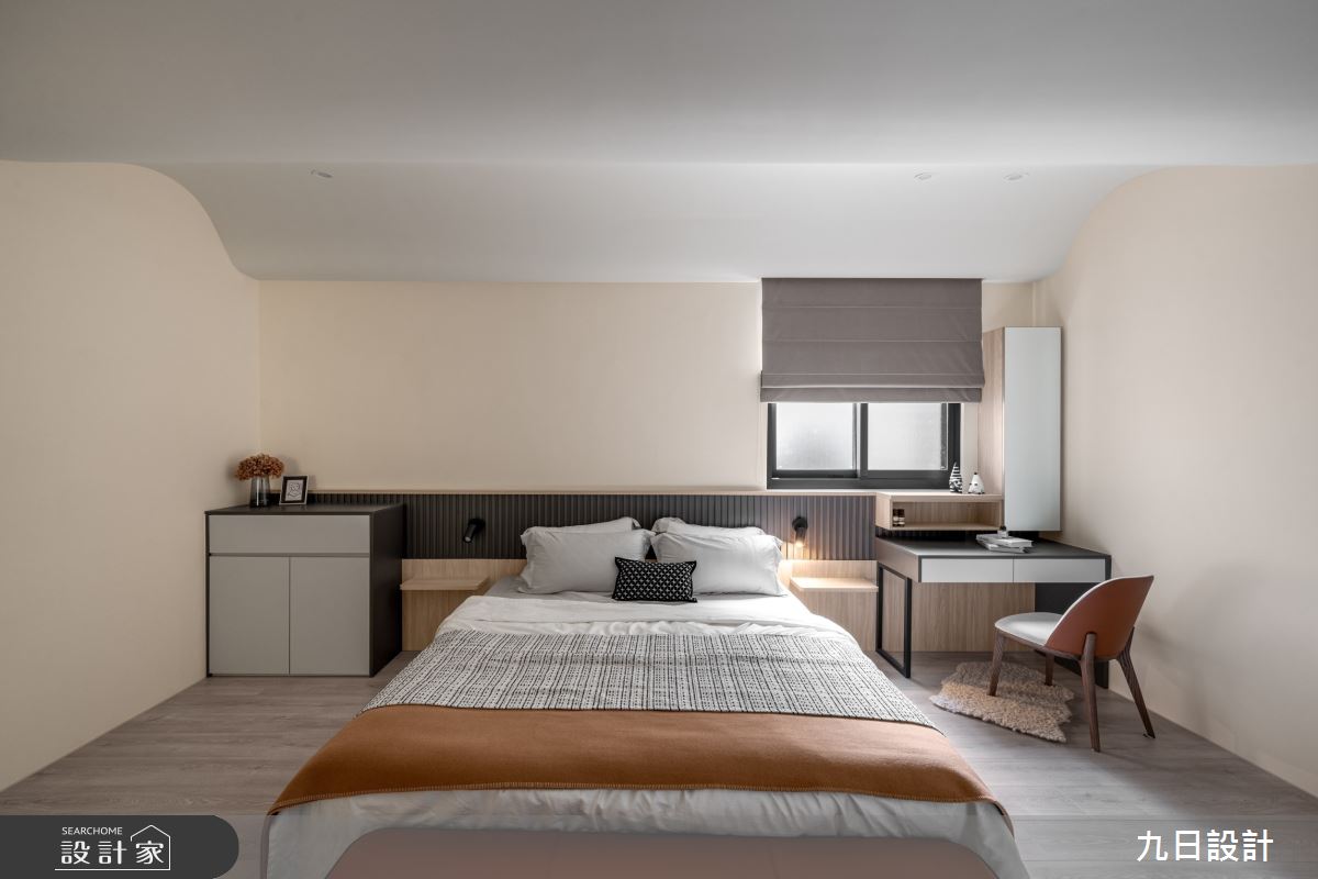 180坪老屋(16~30年)＿現代輕奢風臥室案例圖片＿九日室內裝修設計＿九日_102之17