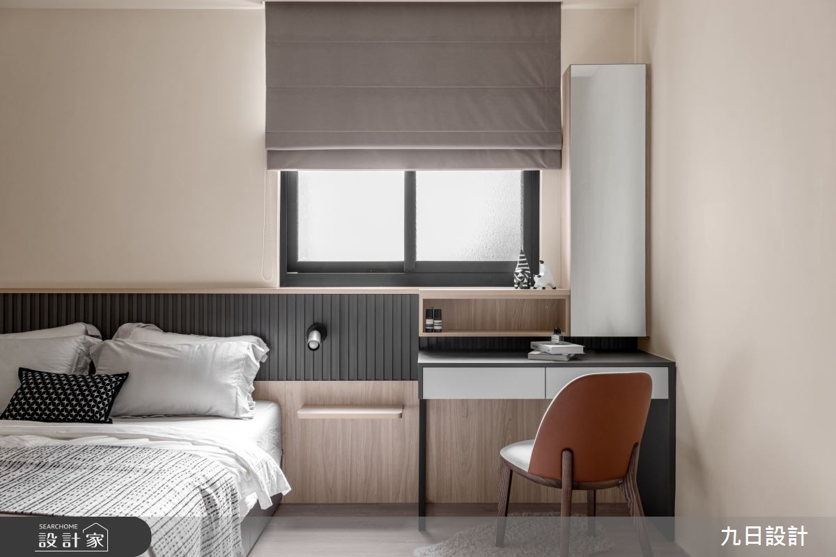 180坪老屋(16~30年)＿現代輕奢風臥室案例圖片＿九日室內裝修設計＿九日_102之18