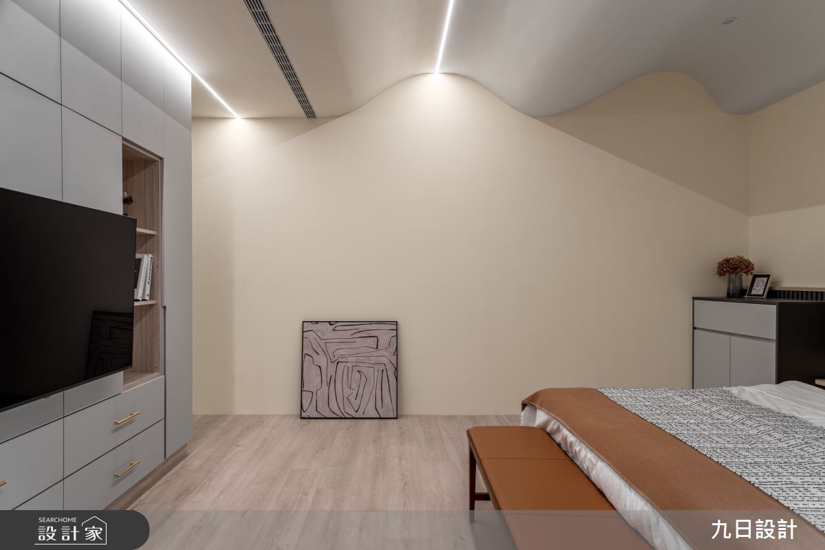 180坪老屋(16~30年)＿現代輕奢風臥室案例圖片＿九日室內裝修設計＿九日_102之20