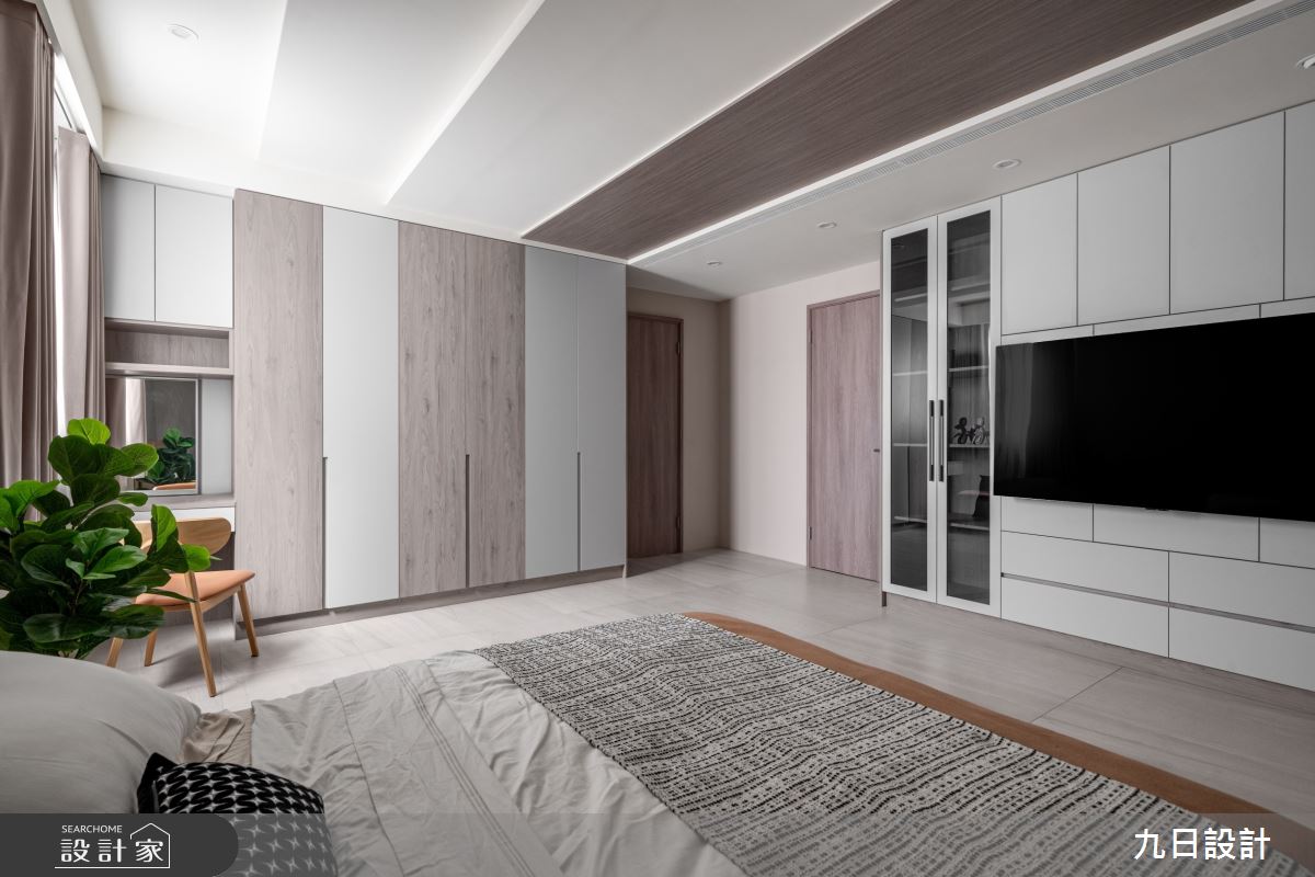 180坪老屋(16~30年)＿現代輕奢風臥室案例圖片＿九日室內裝修設計＿九日_102之23