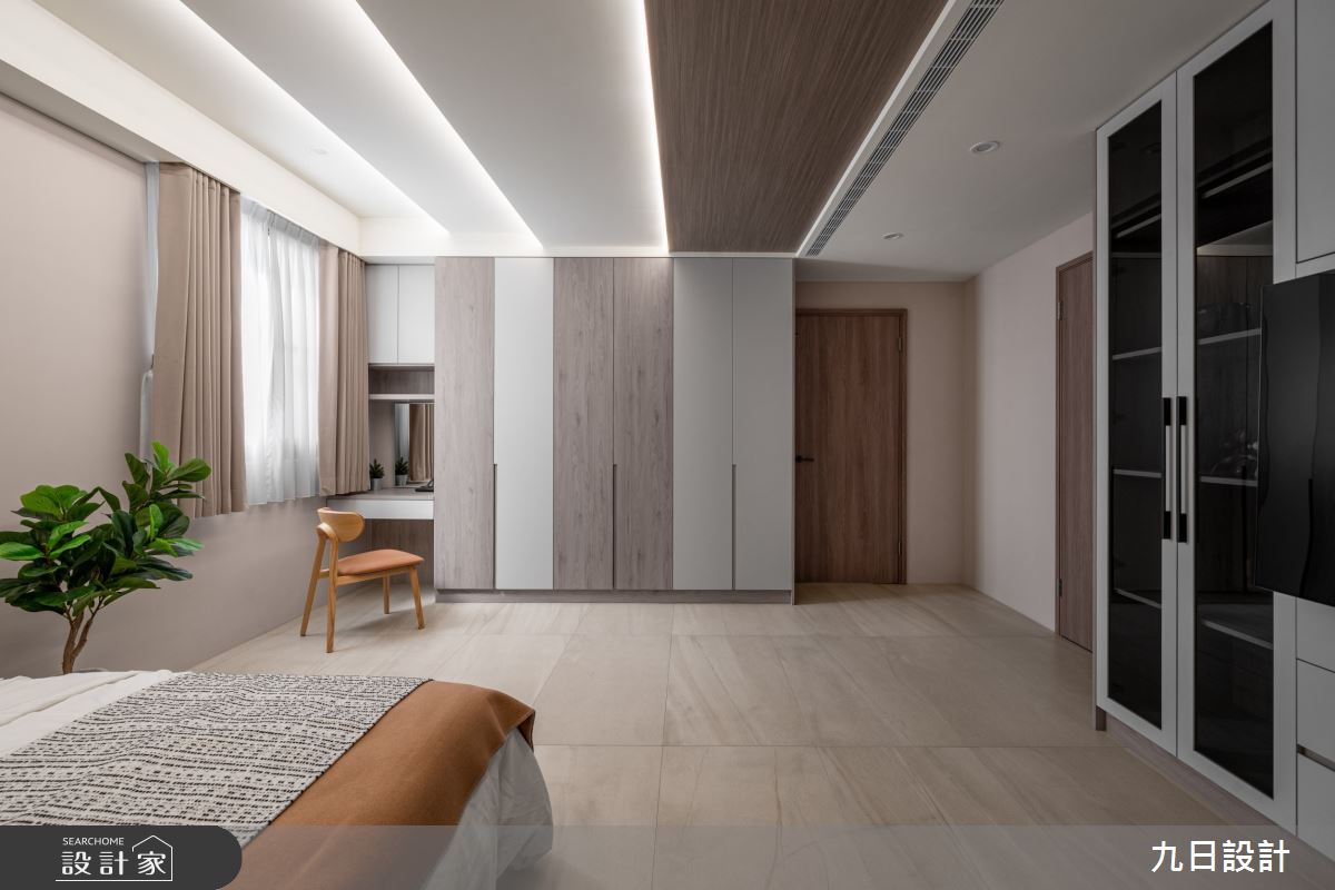 180坪老屋(16~30年)＿現代輕奢風臥室案例圖片＿九日室內裝修設計＿九日_102之25