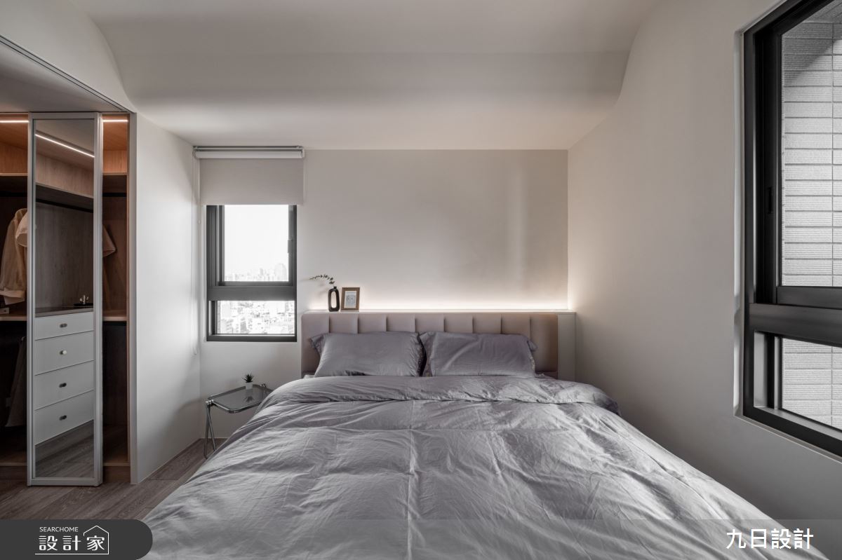24坪新成屋(5年以下)＿現代義式風臥室更衣間案例圖片＿九日室內裝修設計＿九日_103之22