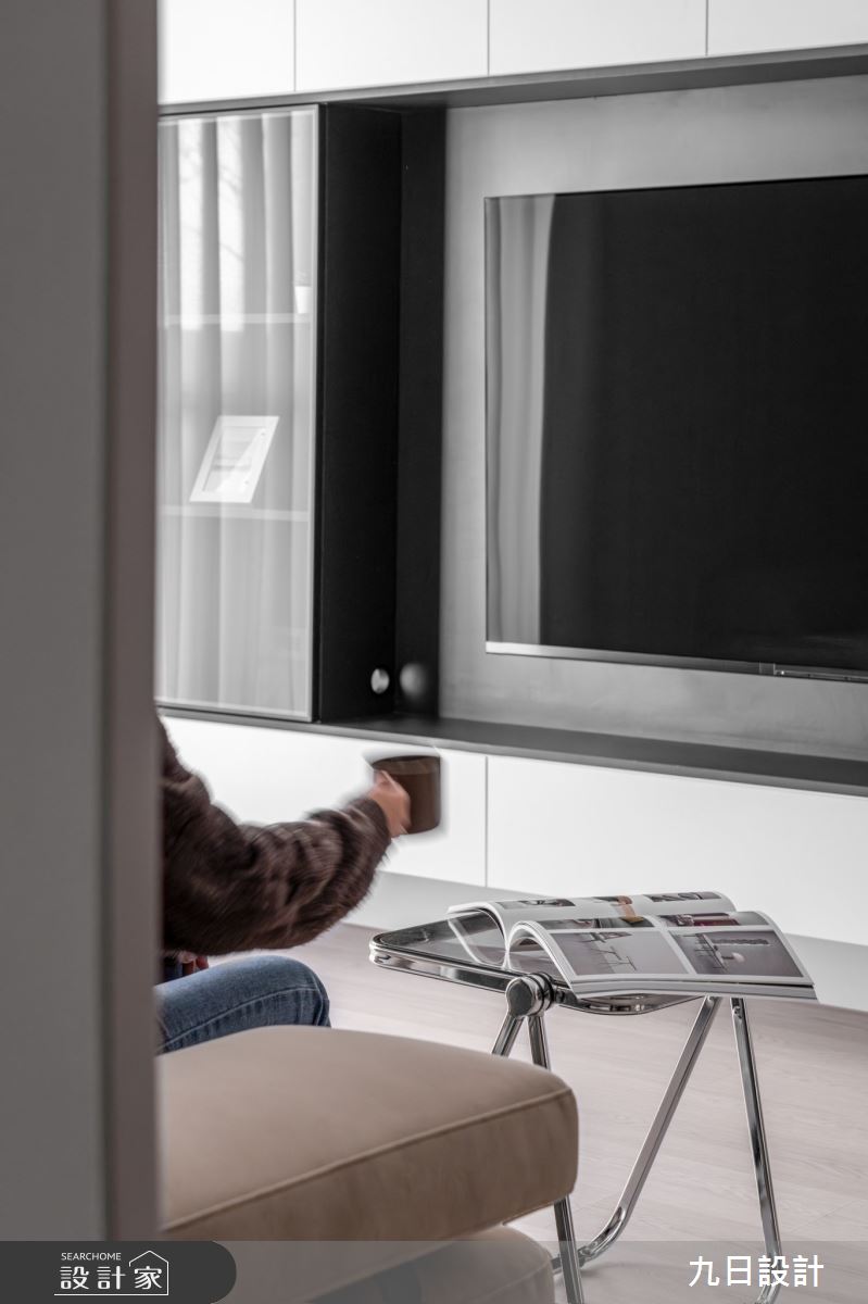 24坪新成屋(5年以下)＿現代義式風客廳案例圖片＿九日室內裝修設計＿九日_103之10