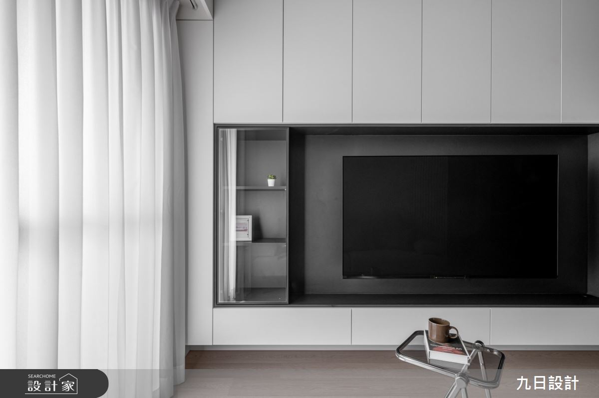 24坪新成屋(5年以下)＿現代義式風客廳案例圖片＿九日室內裝修設計＿九日_103之20