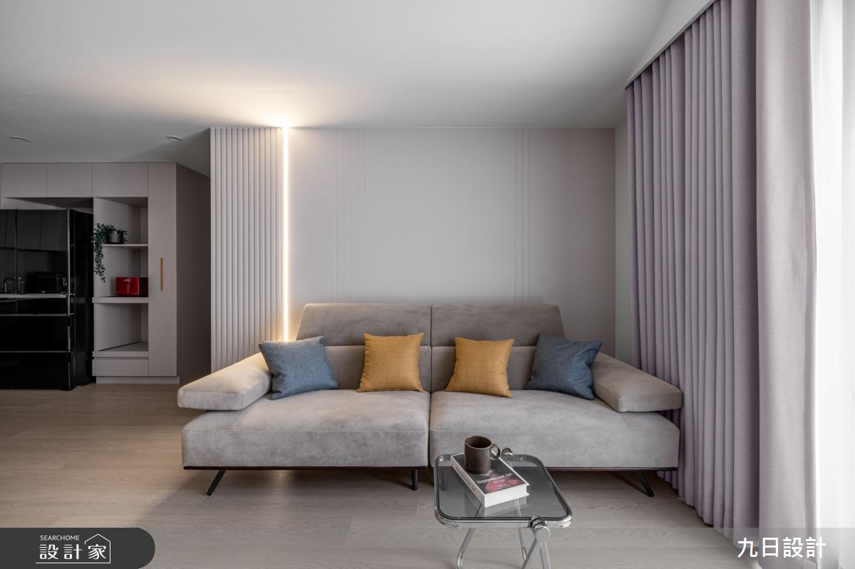 24坪新成屋(5年以下)＿現代義式風客廳案例圖片＿九日室內裝修設計＿九日_103之13