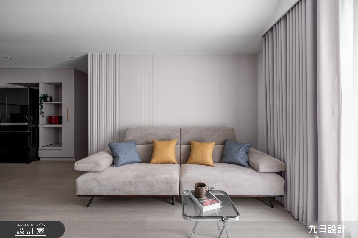 24坪新成屋(5年以下)＿現代義式風客廳案例圖片＿九日室內裝修設計＿九日_103之15