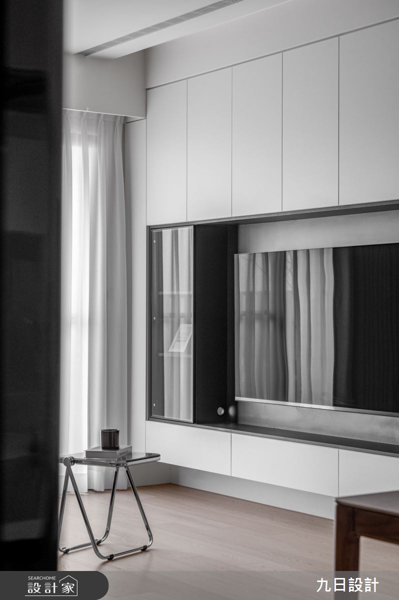 24坪新成屋(5年以下)＿現代義式風客廳案例圖片＿九日室內裝修設計＿九日_103之9