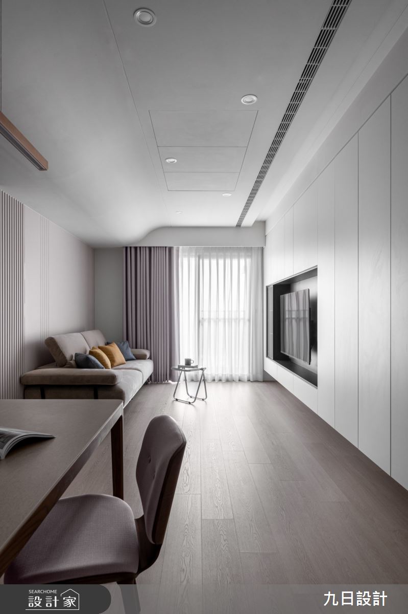 24坪新成屋(5年以下)＿現代義式風客廳案例圖片＿九日室內裝修設計＿九日_103之5