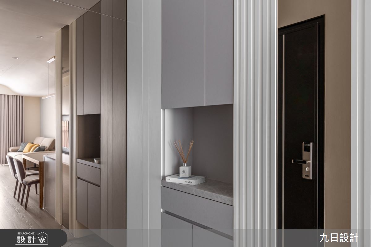 24坪新成屋(5年以下)＿現代義式風玄關案例圖片＿九日室內裝修設計＿九日_103之3