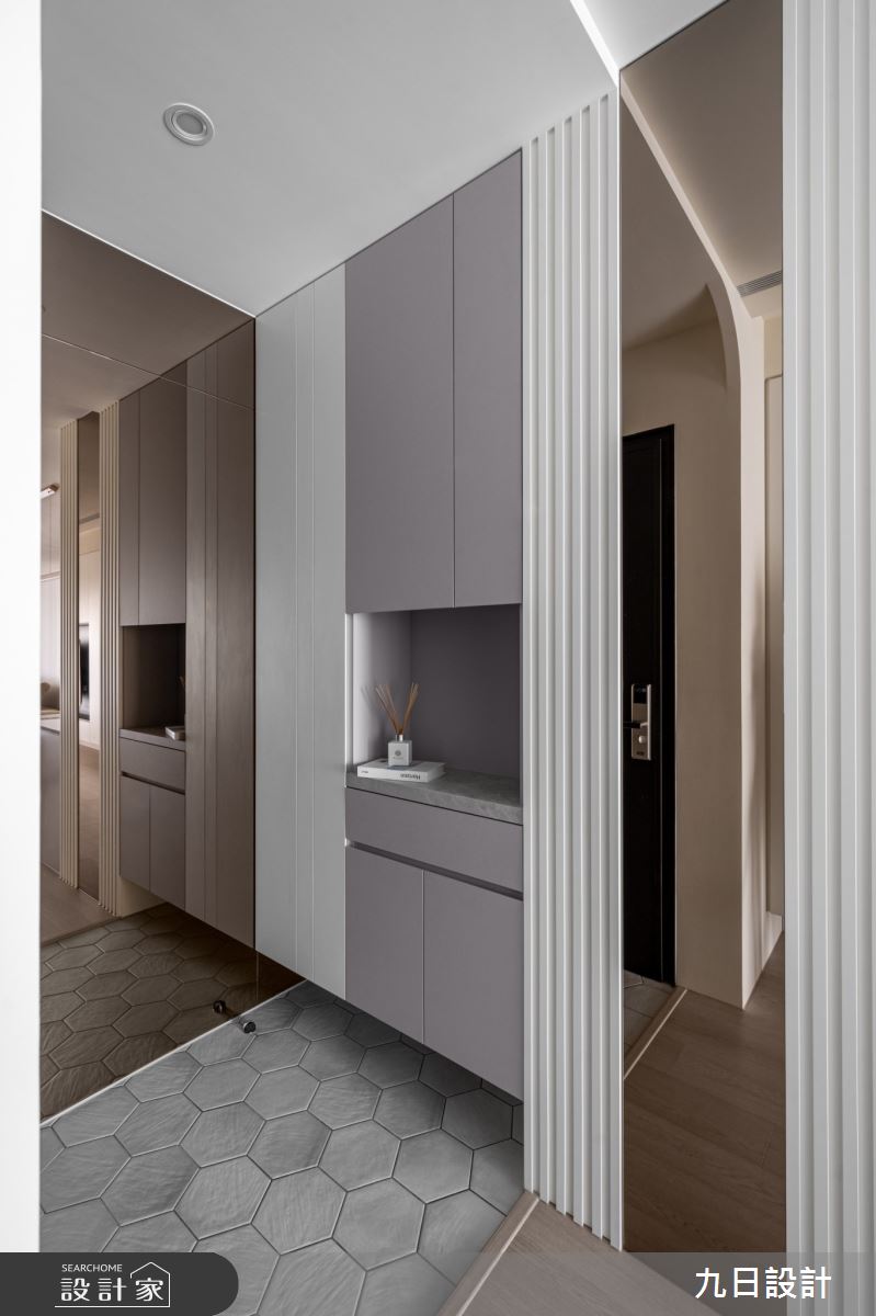 24坪新成屋(5年以下)＿現代義式風玄關案例圖片＿九日室內裝修設計＿九日_103之1