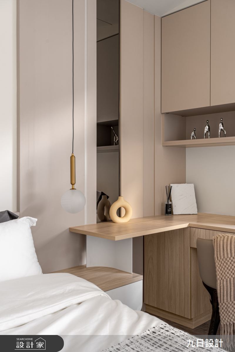100坪新成屋(5年以下)＿現代美式輕奢風臥室案例圖片＿九日室內裝修設計＿九日_104之44