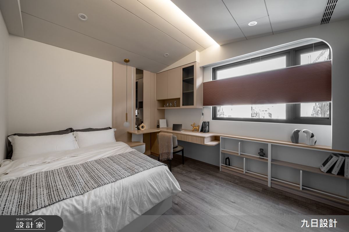 100坪新成屋(5年以下)＿現代美式輕奢風臥室案例圖片＿九日室內裝修設計＿九日_104之41