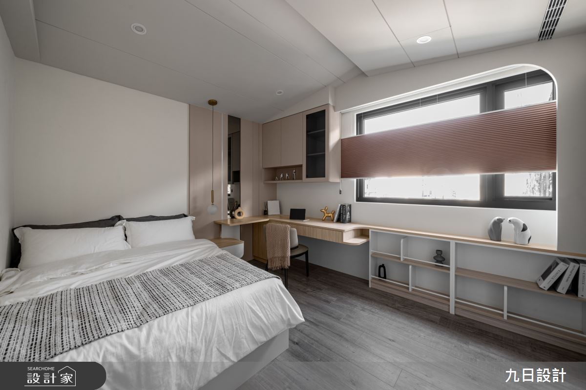 100坪新成屋(5年以下)＿現代美式輕奢風臥室案例圖片＿九日室內裝修設計＿九日_104之40