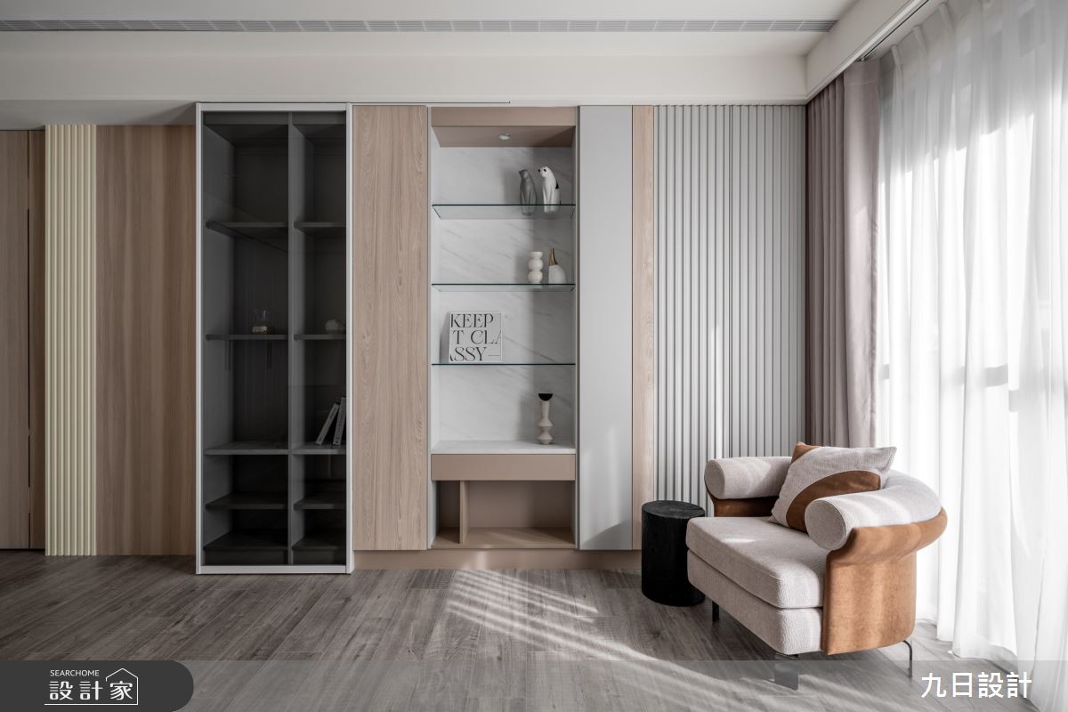 100坪新成屋(5年以下)＿現代美式輕奢風臥室案例圖片＿九日室內裝修設計＿九日_104之33