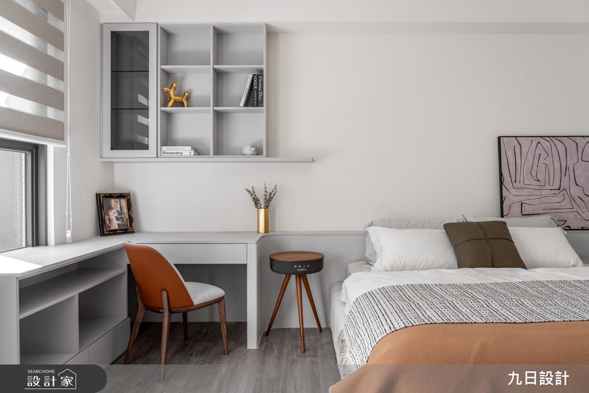 100坪新成屋(5年以下)＿現代美式輕奢風臥室案例圖片＿九日室內裝修設計＿九日_104之38