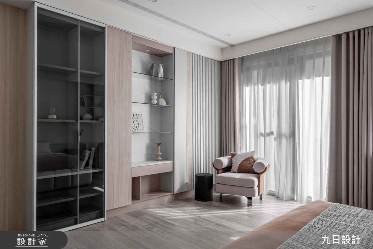 100坪新成屋(5年以下)＿現代美式輕奢風臥室案例圖片＿九日室內裝修設計＿九日_104之36