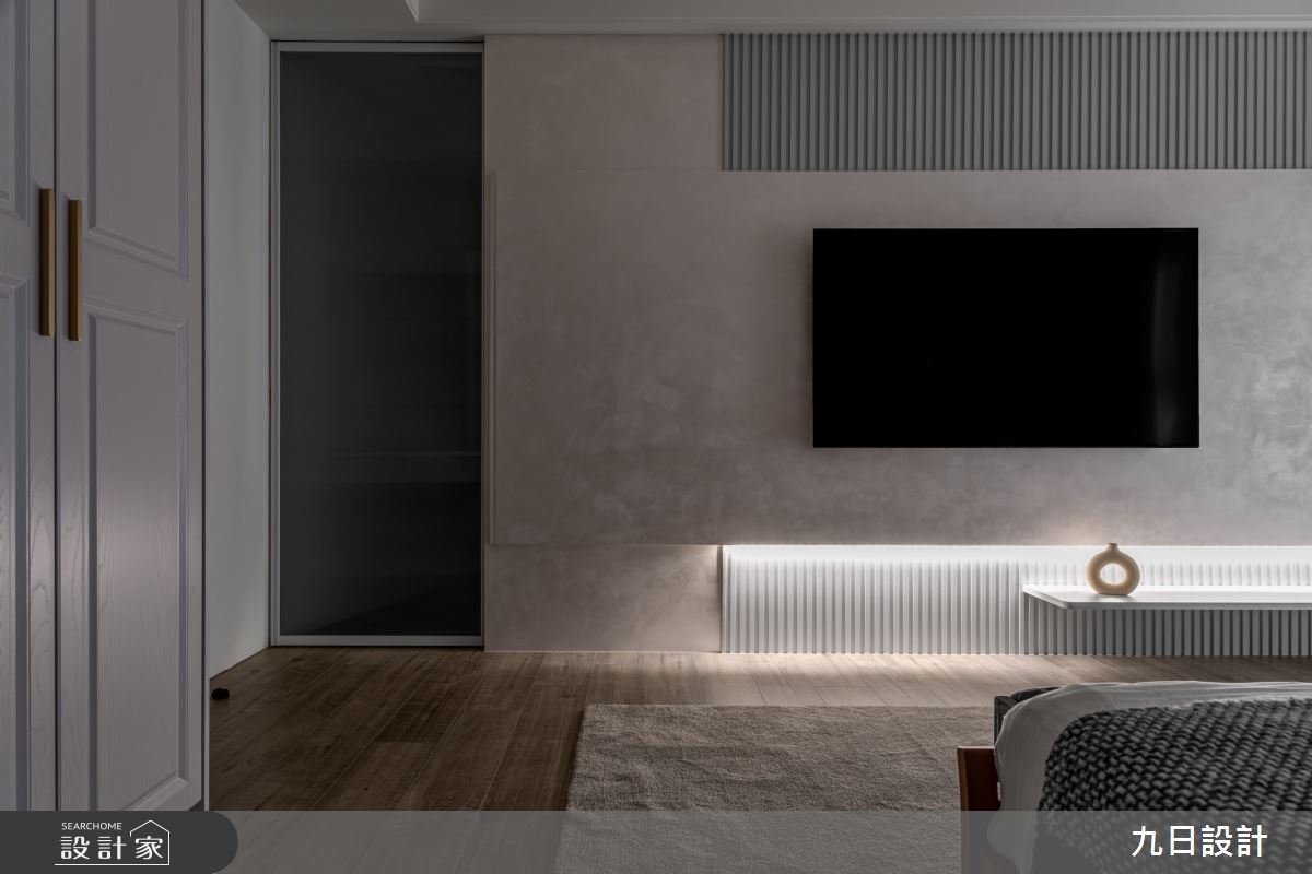 100坪新成屋(5年以下)＿現代美式輕奢風臥室案例圖片＿九日室內裝修設計＿九日_104之29