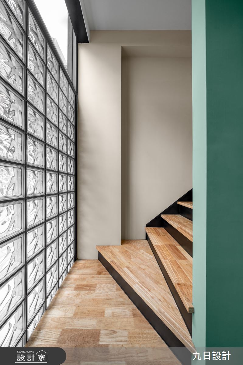 15坪老屋(16~30年)＿北歐風樓梯案例圖片＿九日室內裝修設計＿九日_105之10