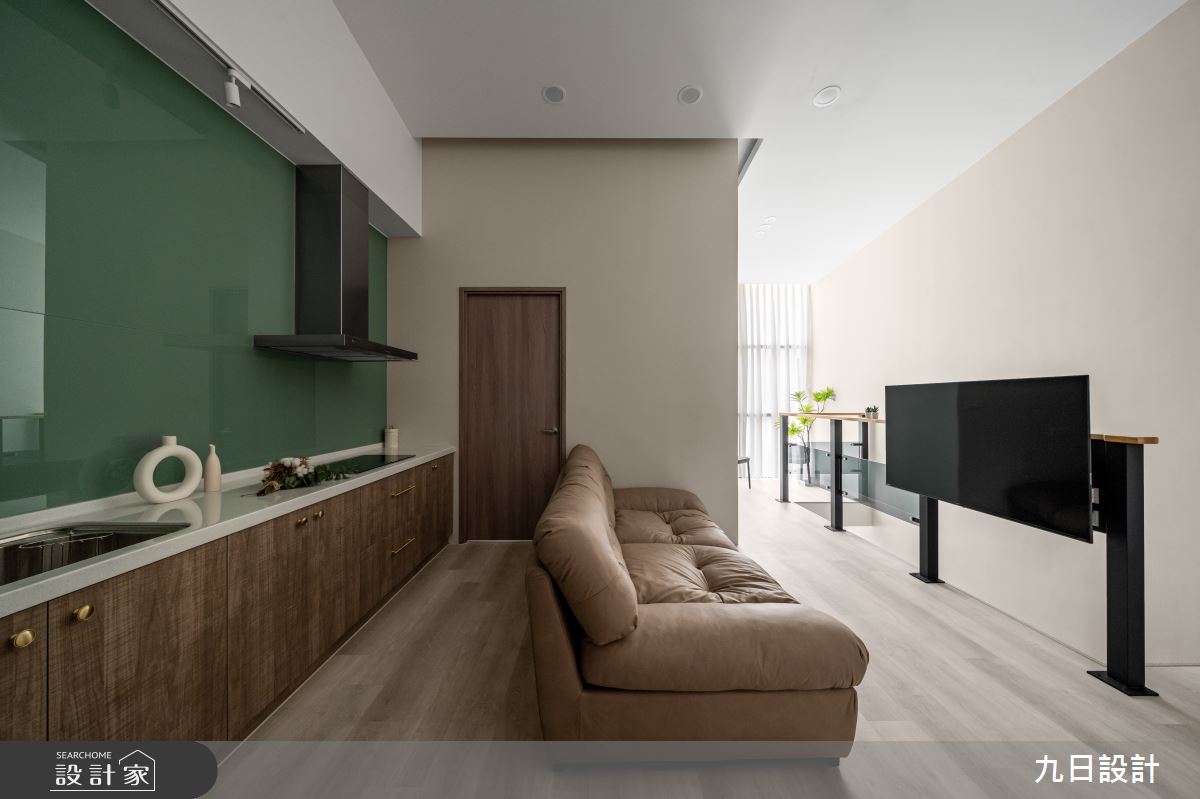 15坪老屋(16~30年)＿北歐風客廳廚房案例圖片＿九日室內裝修設計＿九日_105之9