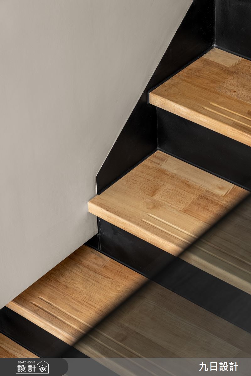 15坪老屋(16~30年)＿北歐風樓梯案例圖片＿九日室內裝修設計＿九日_105之11