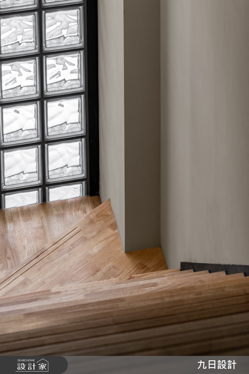 15坪老屋(16~30年)＿北歐風樓梯案例圖片＿九日室內裝修設計＿九日_105之12