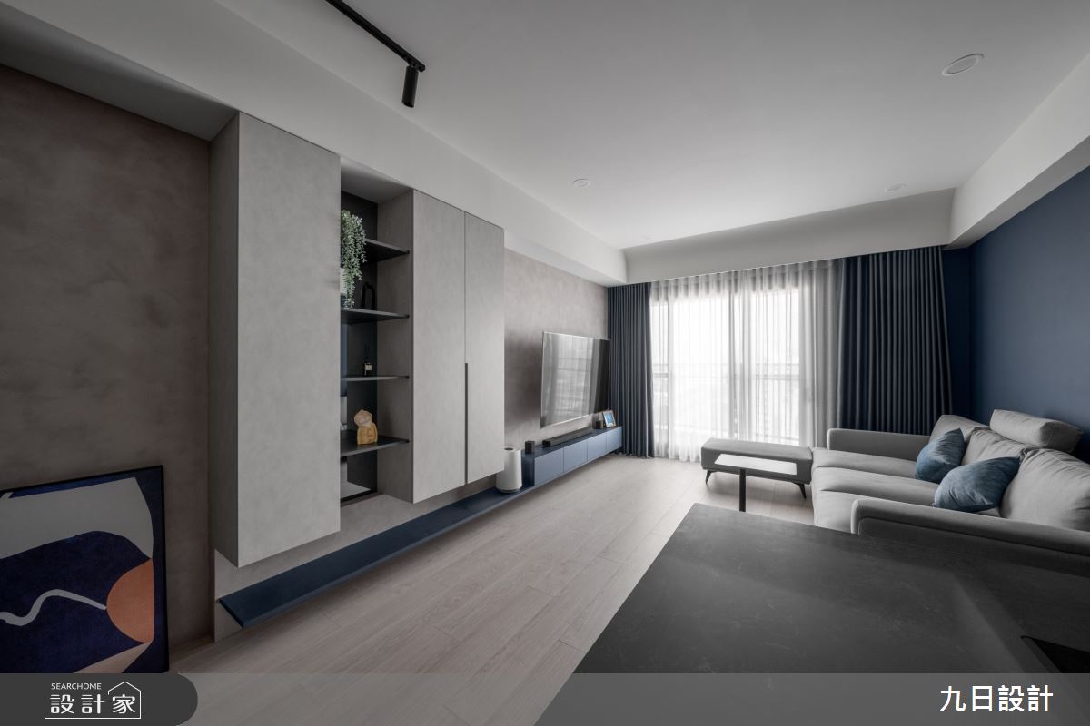 27坪新成屋(5年以下)＿北歐風客廳餐廳案例圖片＿九日室內裝修設計＿九日_106之9