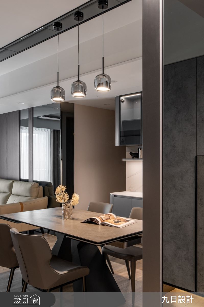 22坪新成屋(5年以下)＿現代風餐廳案例圖片＿九日室內裝修設計＿九日_107之6