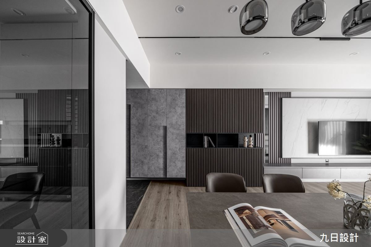 22坪新成屋(5年以下)＿現代風客廳餐廳案例圖片＿九日室內裝修設計＿九日_107之17