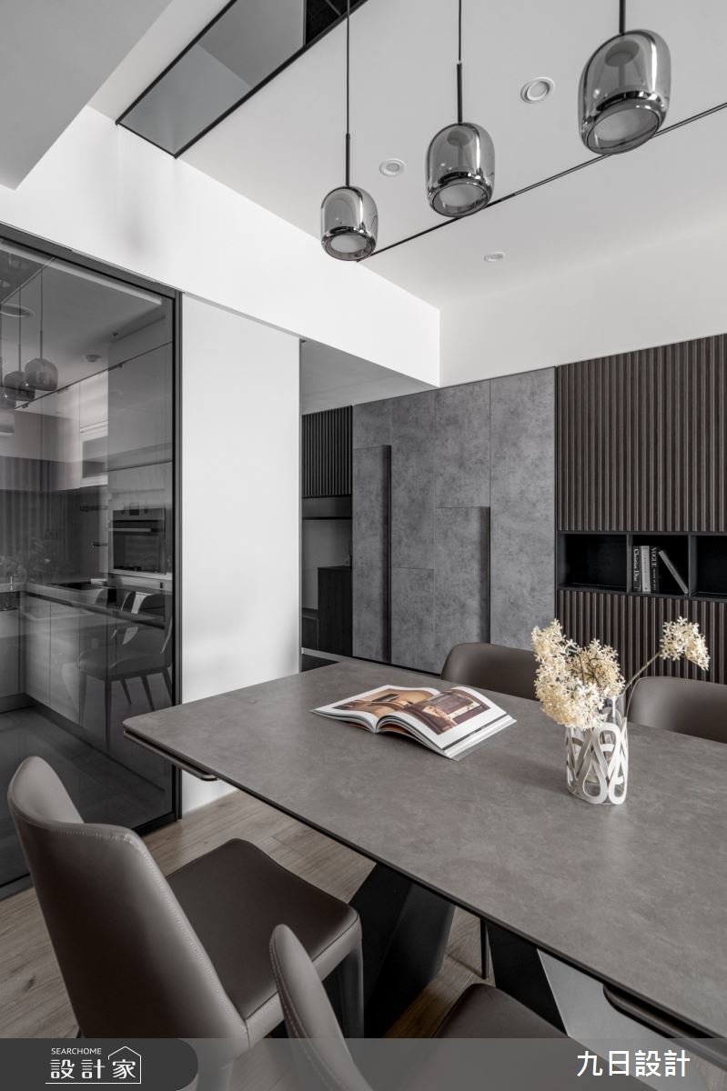 22坪新成屋(5年以下)＿現代風餐廳案例圖片＿九日室內裝修設計＿九日_107之27